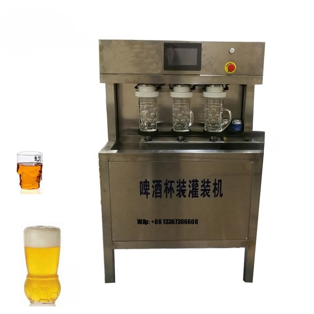 Wine To Beer To Liquor - Riempitrice manuale per birra per tazze,