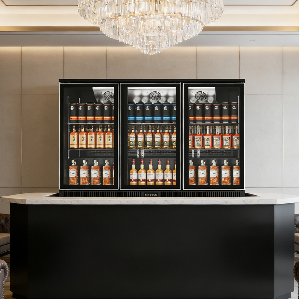 Wine Beer Fridge Cabinet - Mini Frigorifero per Bevande a 3