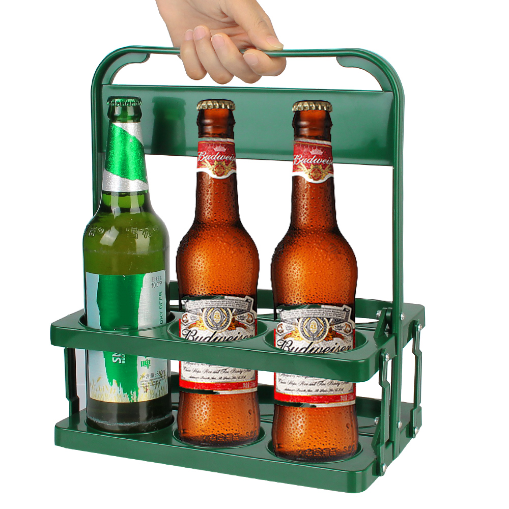 Wine Beer Type - Riutilizzabile Durevole Pieghevole Portabottiglie di birra