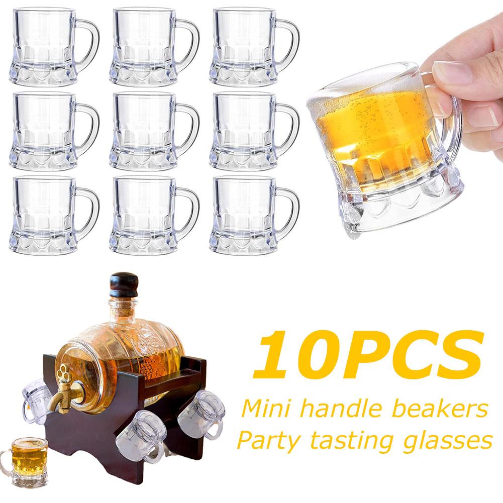 Beer Mug Handled - 10 pz 30 ml tazza di