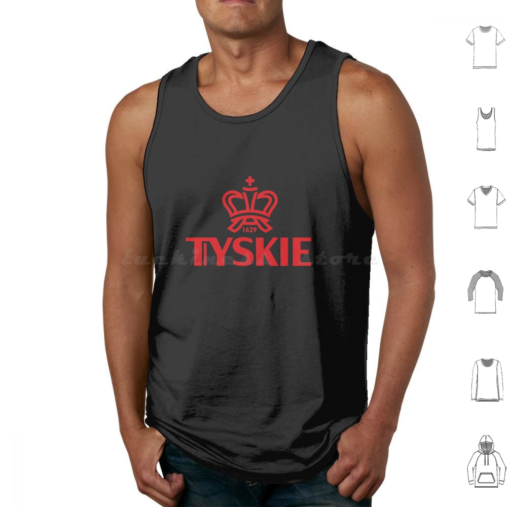Beer Wine Gin - Canotte Tyskie in Cotone Stampato con