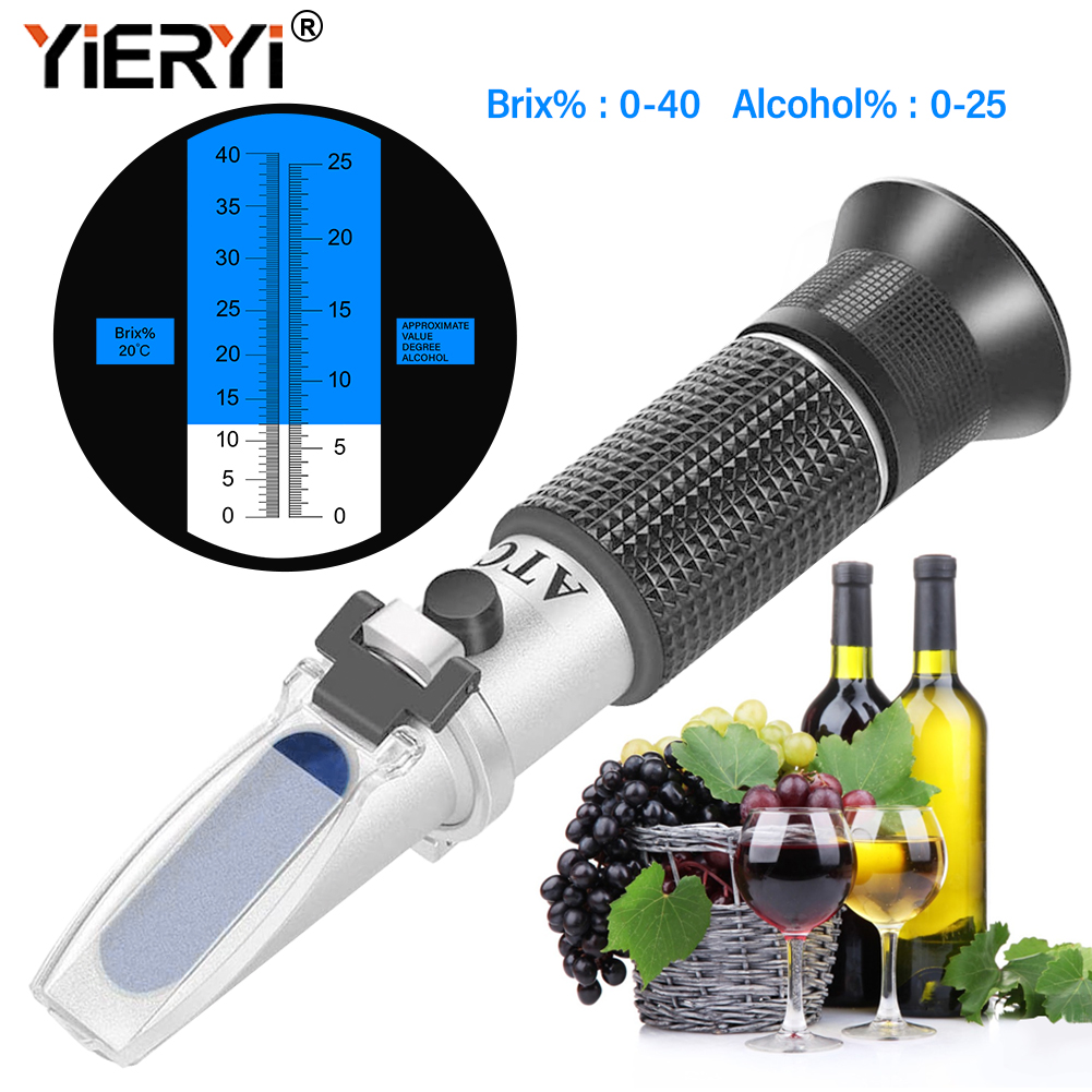 Wine Beer Brand - Rifrattometro Yieryi 100% Nuovo per Misurazione