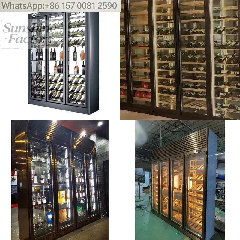 Wine Beer Fridge Cabinet - Frigorifero per Vini Elettrico a 3