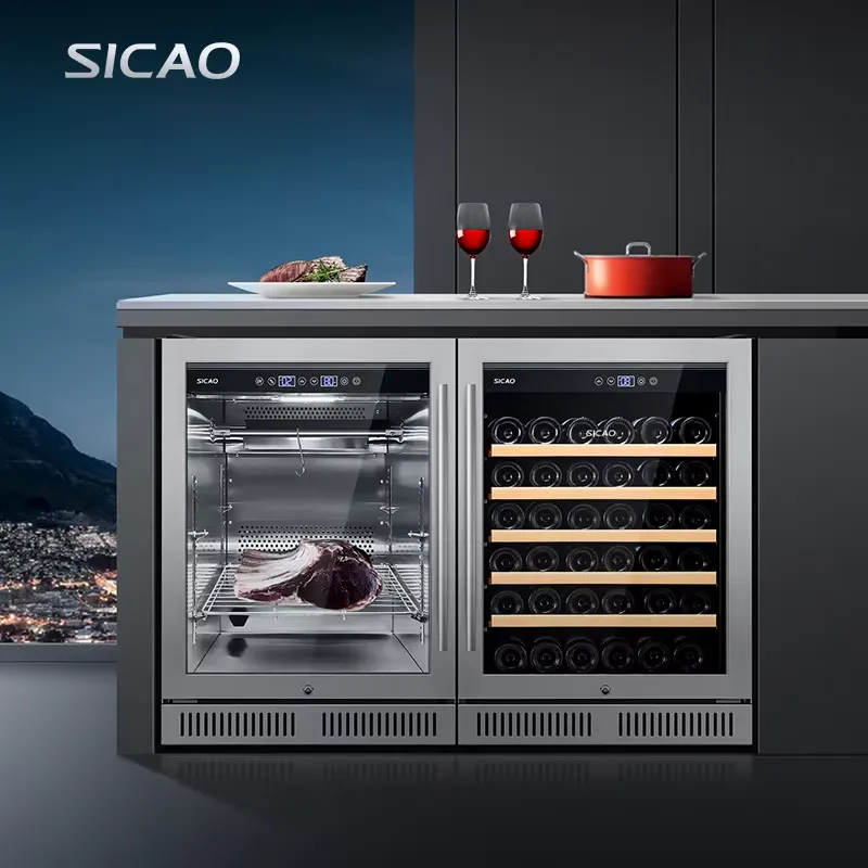 Wine Beer Fridge Cabinet - Frigorifero Sottobanco per Invecchiamento a Secco,