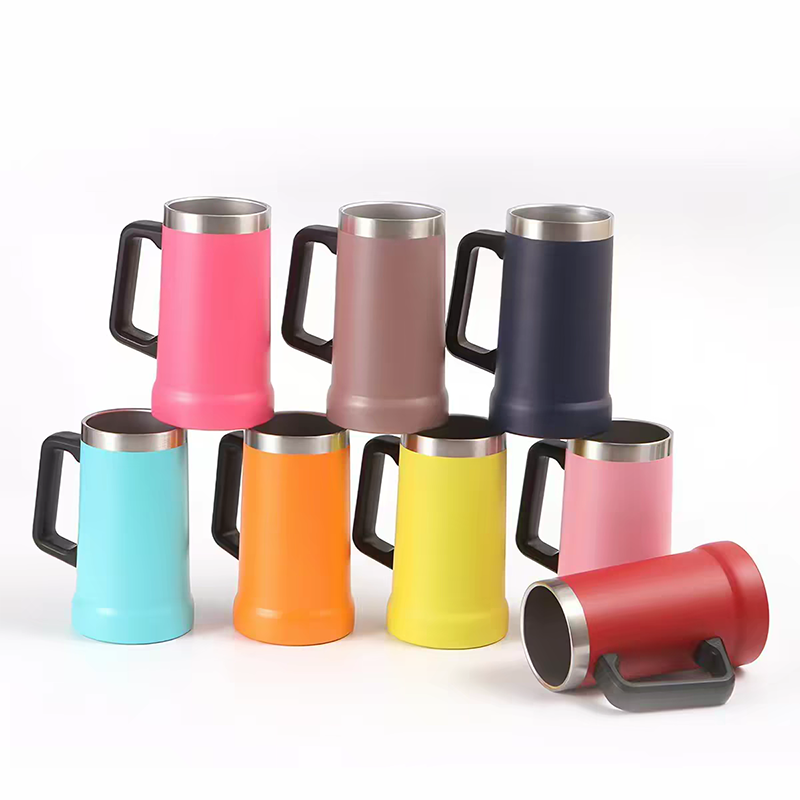Beer Mug Handled - Boccale da Birra in Acciaio Inossidabile
