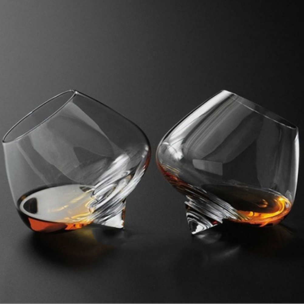 Wine Beer Drink - Bicchieri da Whisky in cristallo da