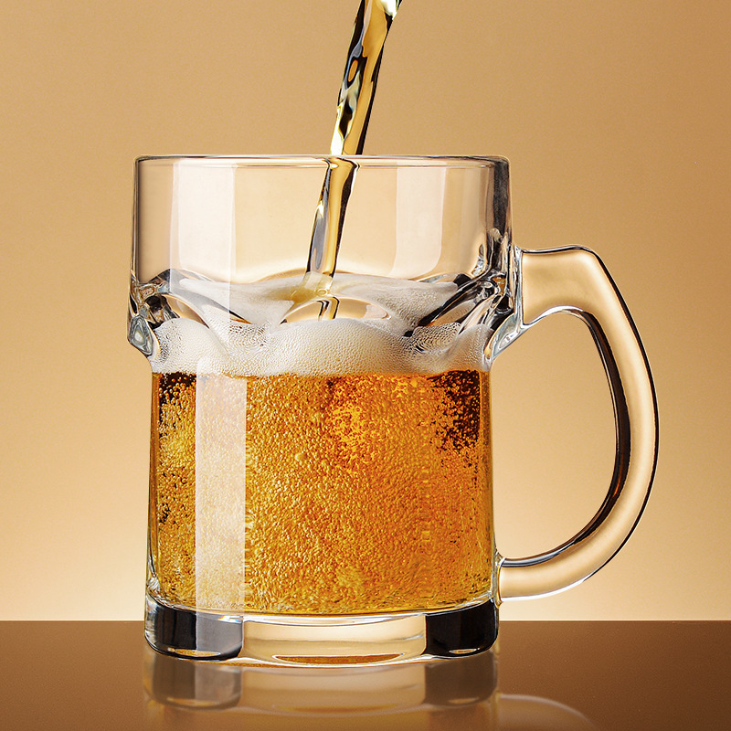 Beer Mug Handled - Boccale da birra domestico con manico,