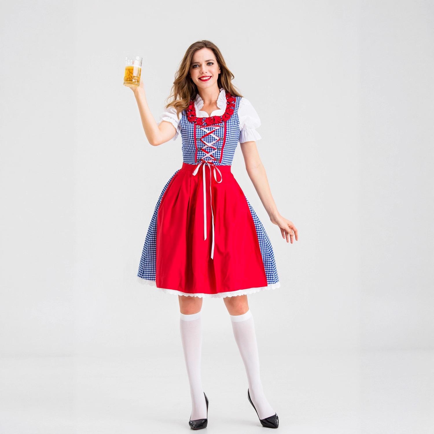 Beer & Wine Downtown - Abito Dirndl Tedesco da Donna a