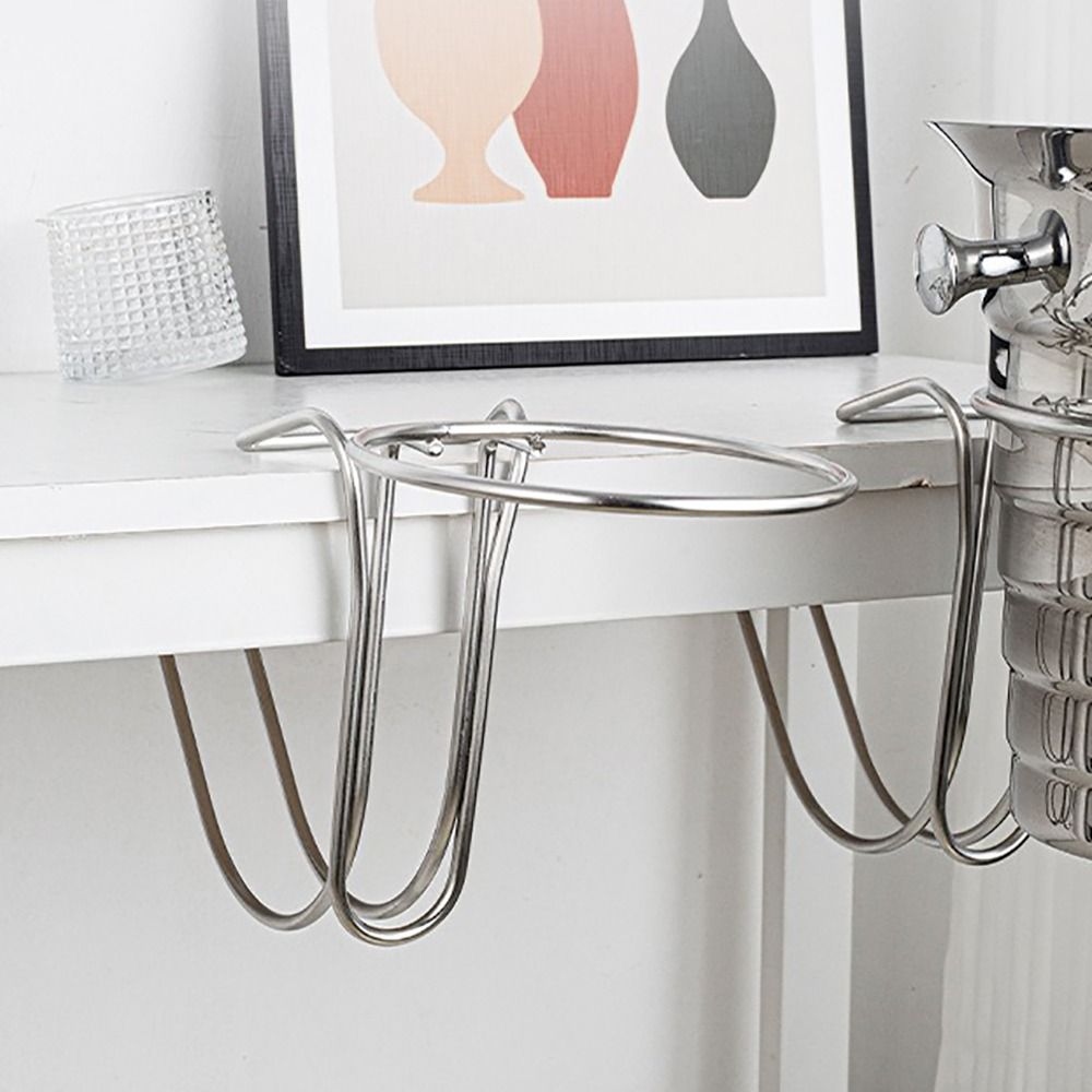 Ice Bucket Silver - Supporto Portatile in Acciaio Inossidabile per