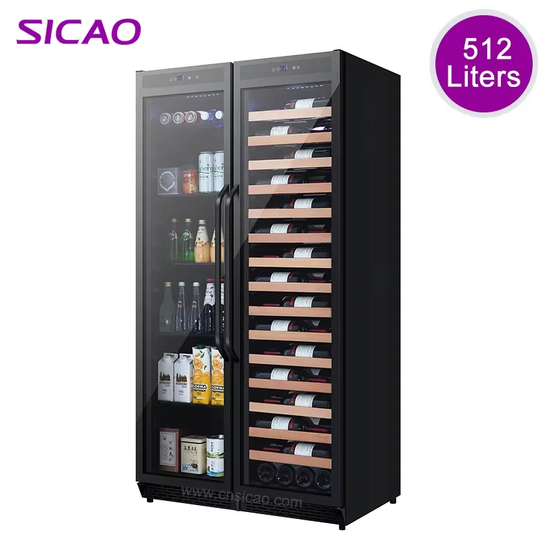 Wine Beer Cooler Fridge - Frigorifero per Bevande Integrato a Doppia
