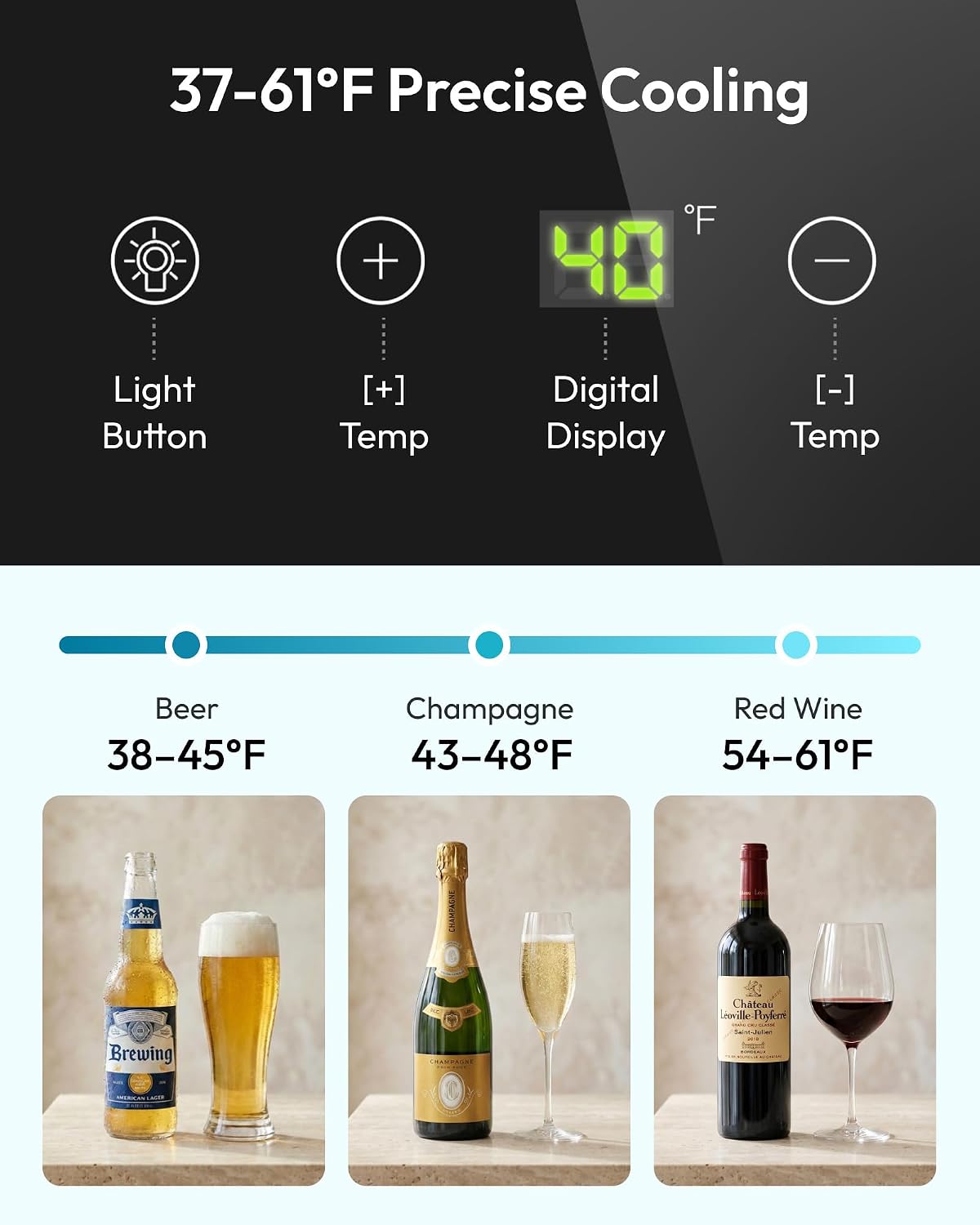 Frigorifero per Bevande da 125 - Wine Beer Cooler Fridge recensione e prezzo
