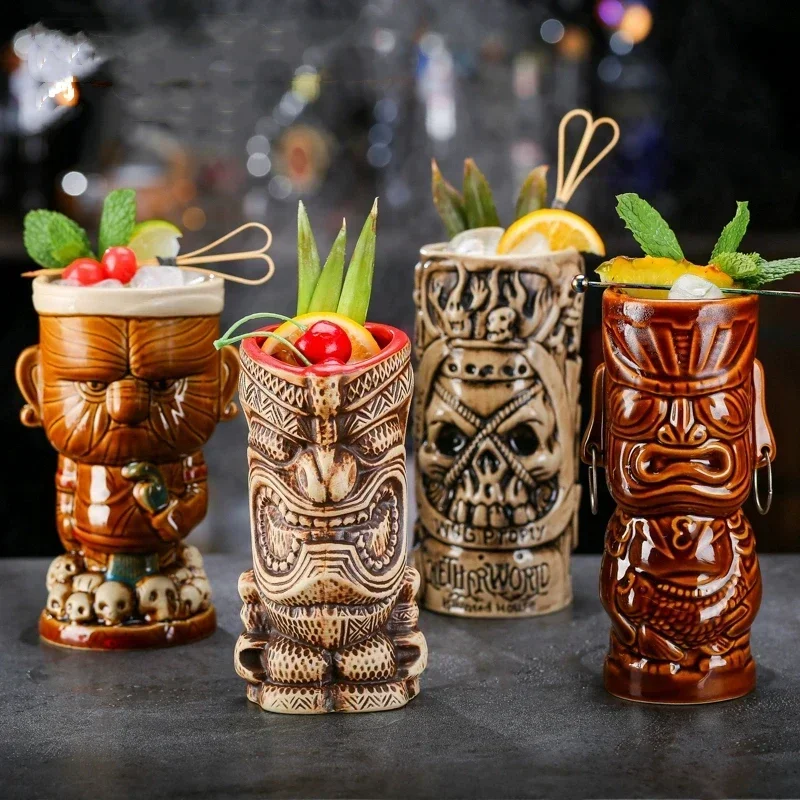 60 Tipi di Tazze Tiki in Ceram - Wine Beer Type recensione e prezzo