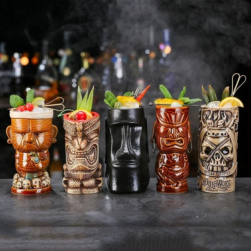60 Tipi di Tazze Tiki in Ceram - Wine Beer Type recensione e prezzo