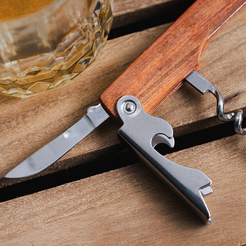 Apribottiglie per vino con man - Wine Beer Brand recensione e prezzo