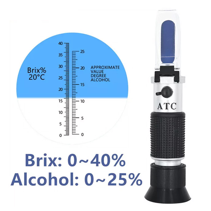 Nuovo Refrattometro per Gravit - Wine Beer Brand recensione e prezzo