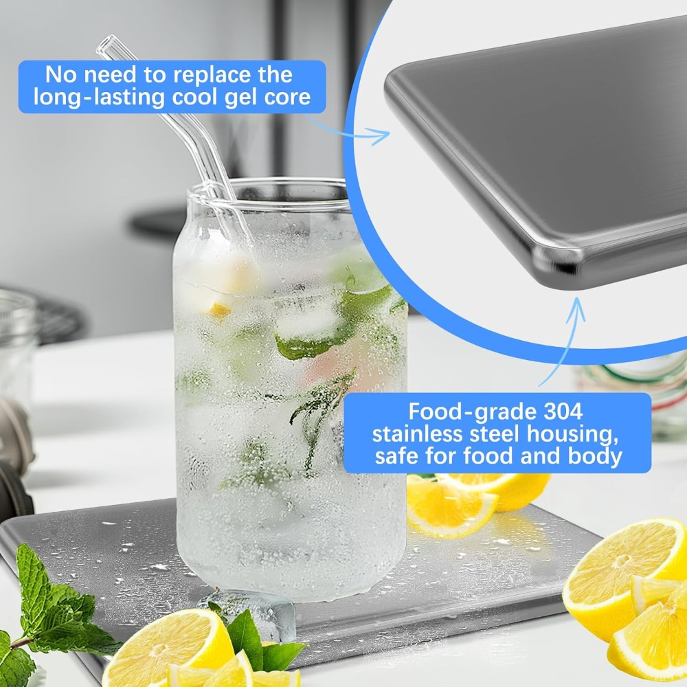 Pacchetti di ghiaccio riutiliz - Ice Bucket Silver recensione e prezzo
