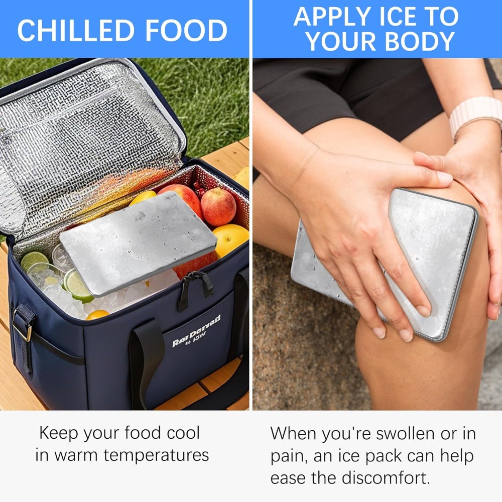 Pacchetti di ghiaccio riutiliz - Ice Bucket Silver recensione e prezzo