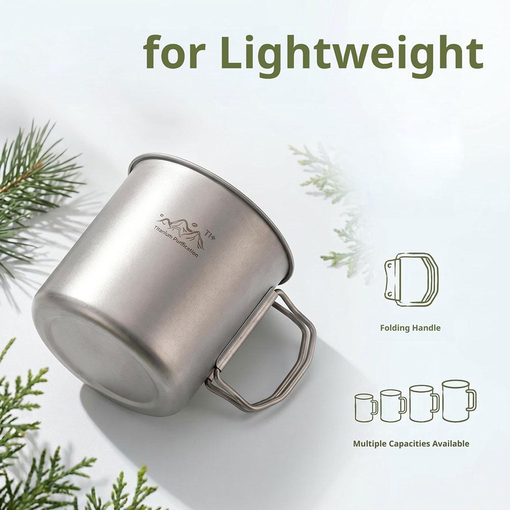 Tazza da Campeggio in Acciaio  - Beer Mug Handled recensione e prezzo