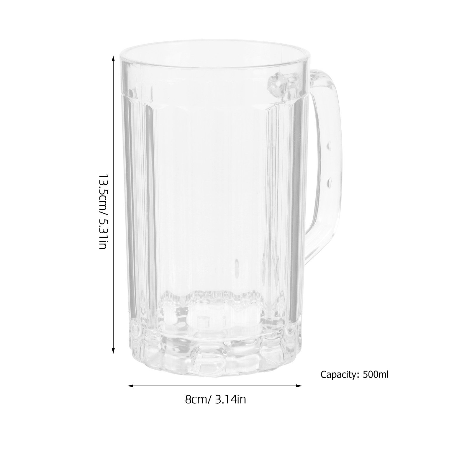 2 Pezzi Boccale da Birra in Pl - Beer Mug Handled recensione e prezzo