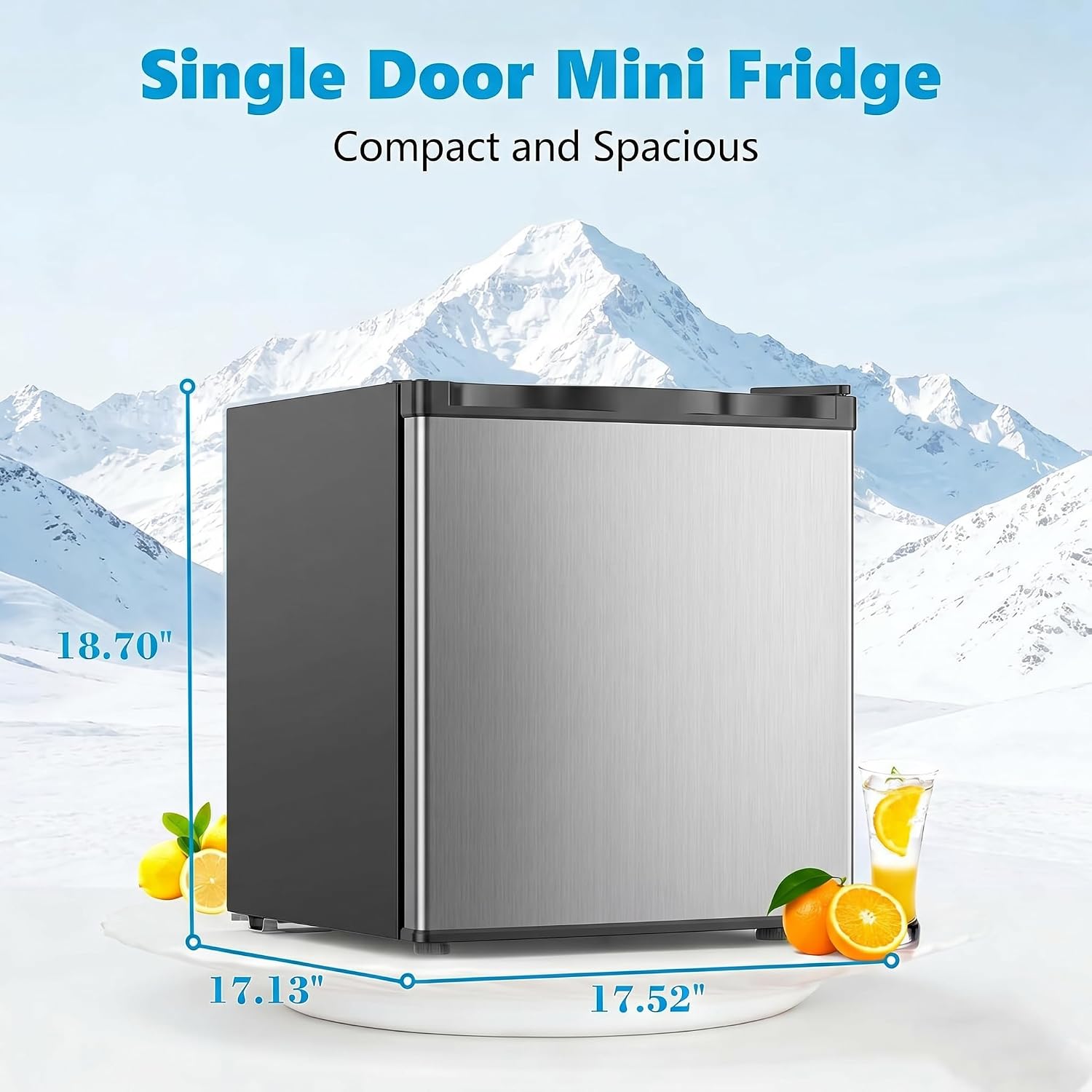 Frigorifero Verticale Compatto - Ice Bucket Silver recensione e prezzo