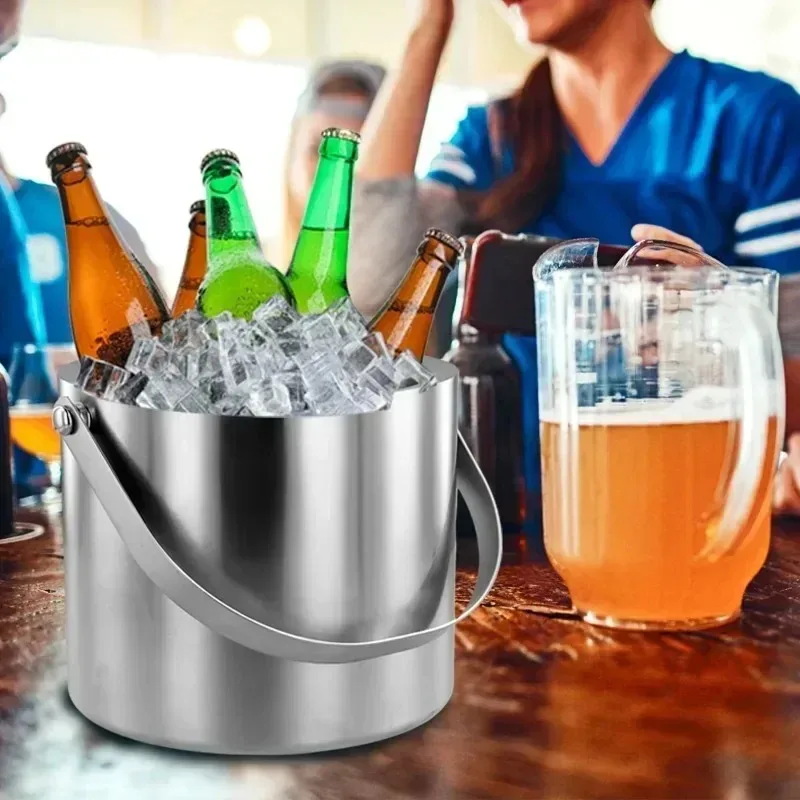 Secchiello per il ghiaccio iso - Ice Bucket Silver recensione e prezzo
