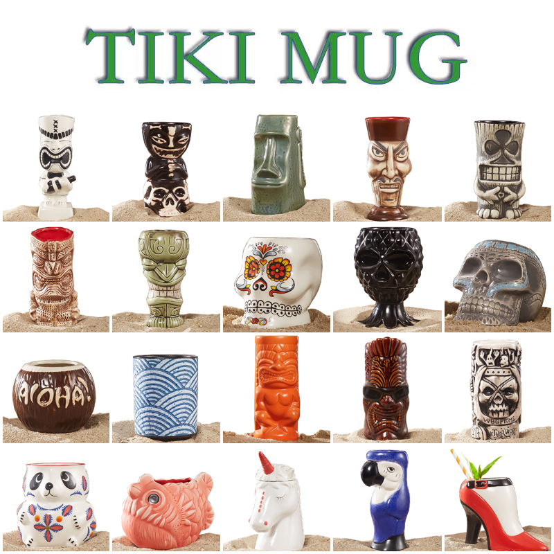 Tazze Tiki in Ceramica Hawaii  - Wine Beer Type recensione e prezzo
