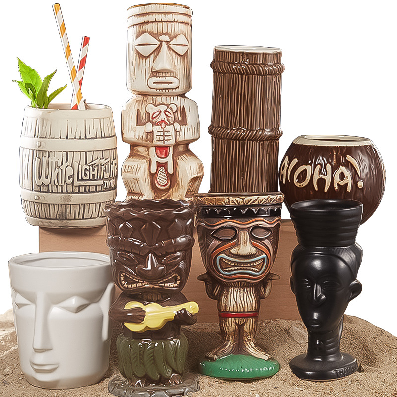 Tazze Tiki in Ceramica Hawaii  - Wine Beer Type recensione e prezzo