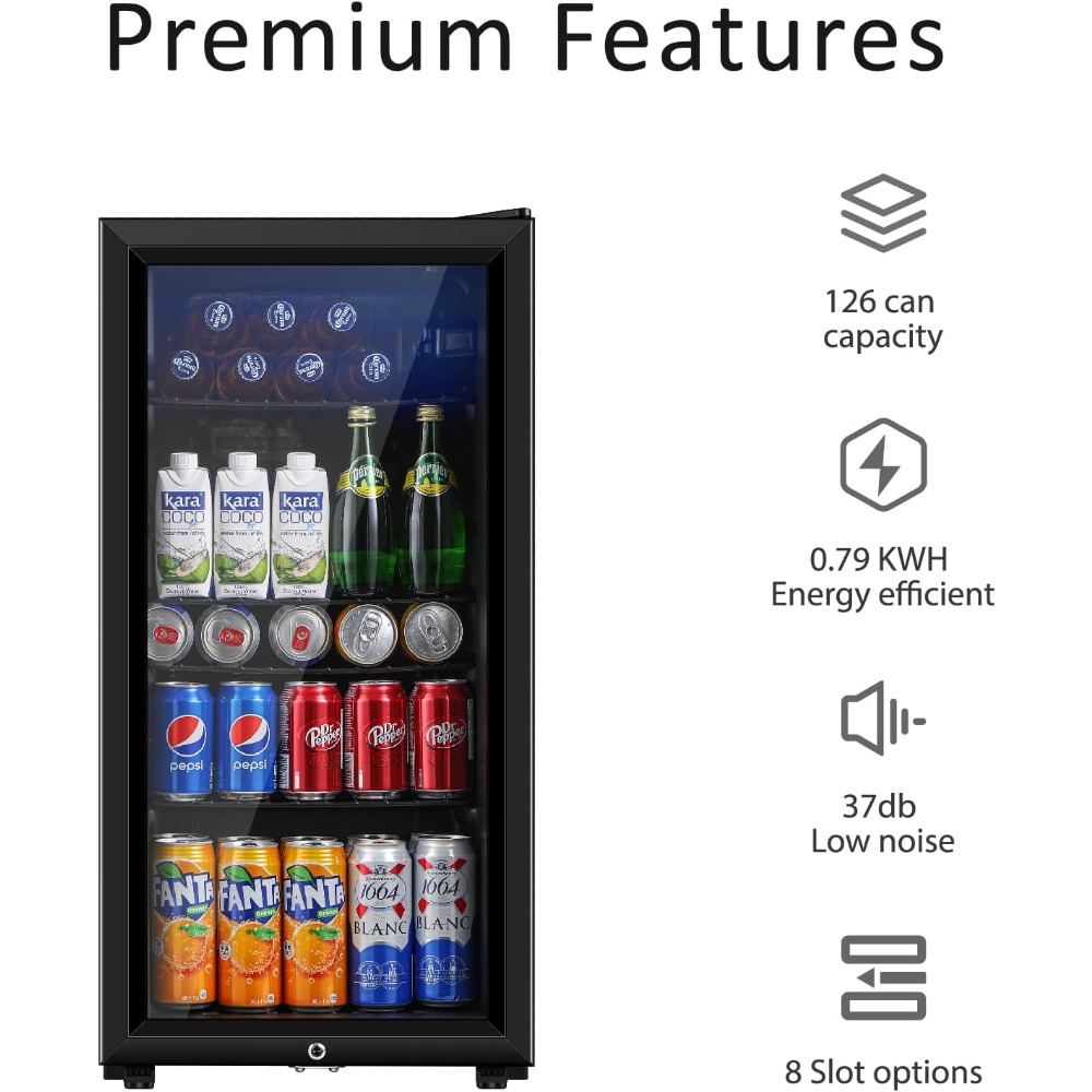 Frigorifero per bevande, mini  - Wine Beer Cooler Fridge recensione e prezzo