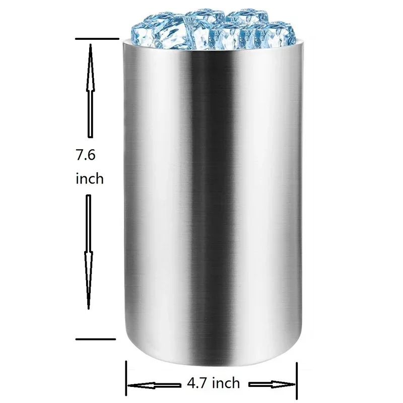 UPORS Secchio refrigeratore pe - Ice Bucket Silver recensione e prezzo