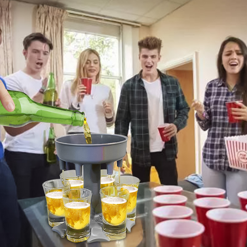 6 bicchierini per vino, whisky - Wine To Beer To Liquor recensione e prezzo
