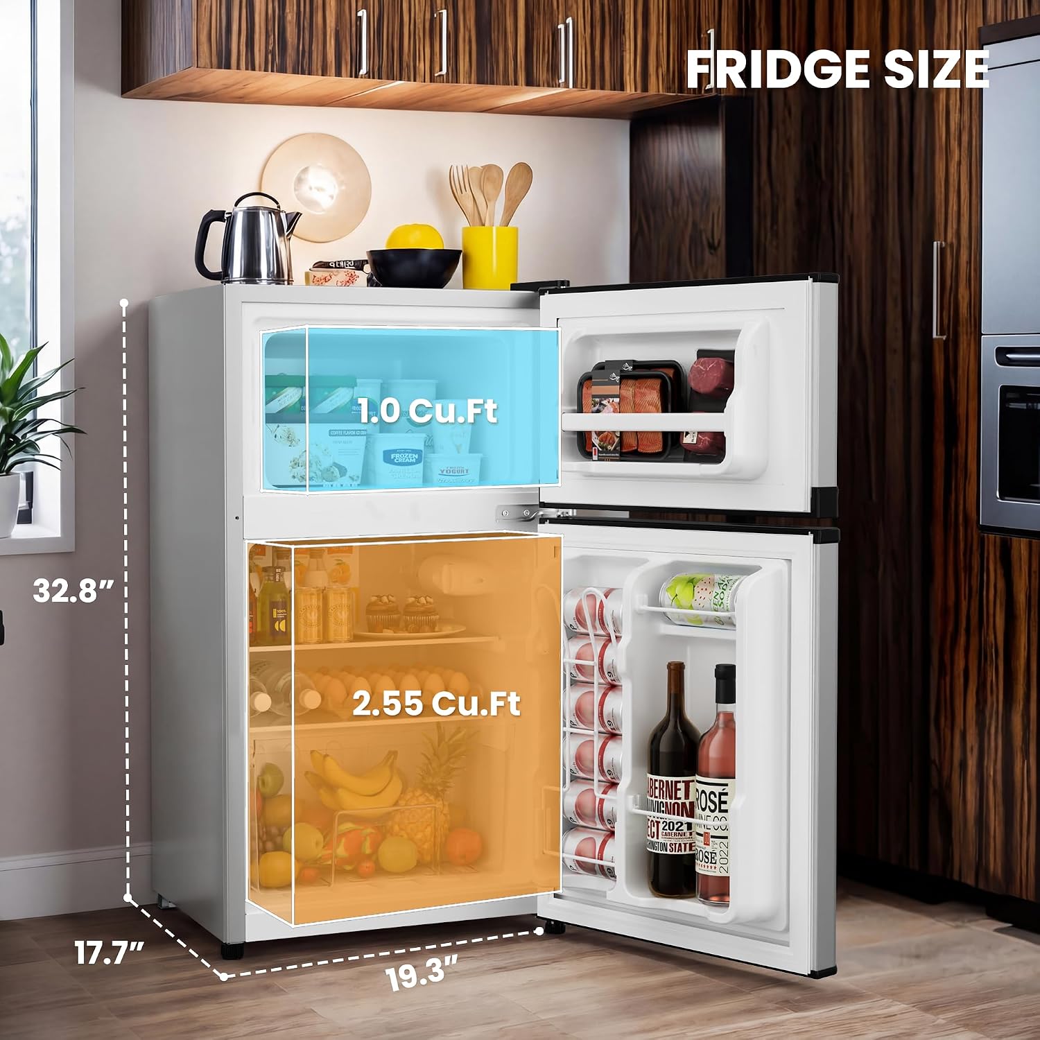 Congelatore Frigorifero da 3,6 - Ice Bucket Silver recensione e prezzo
