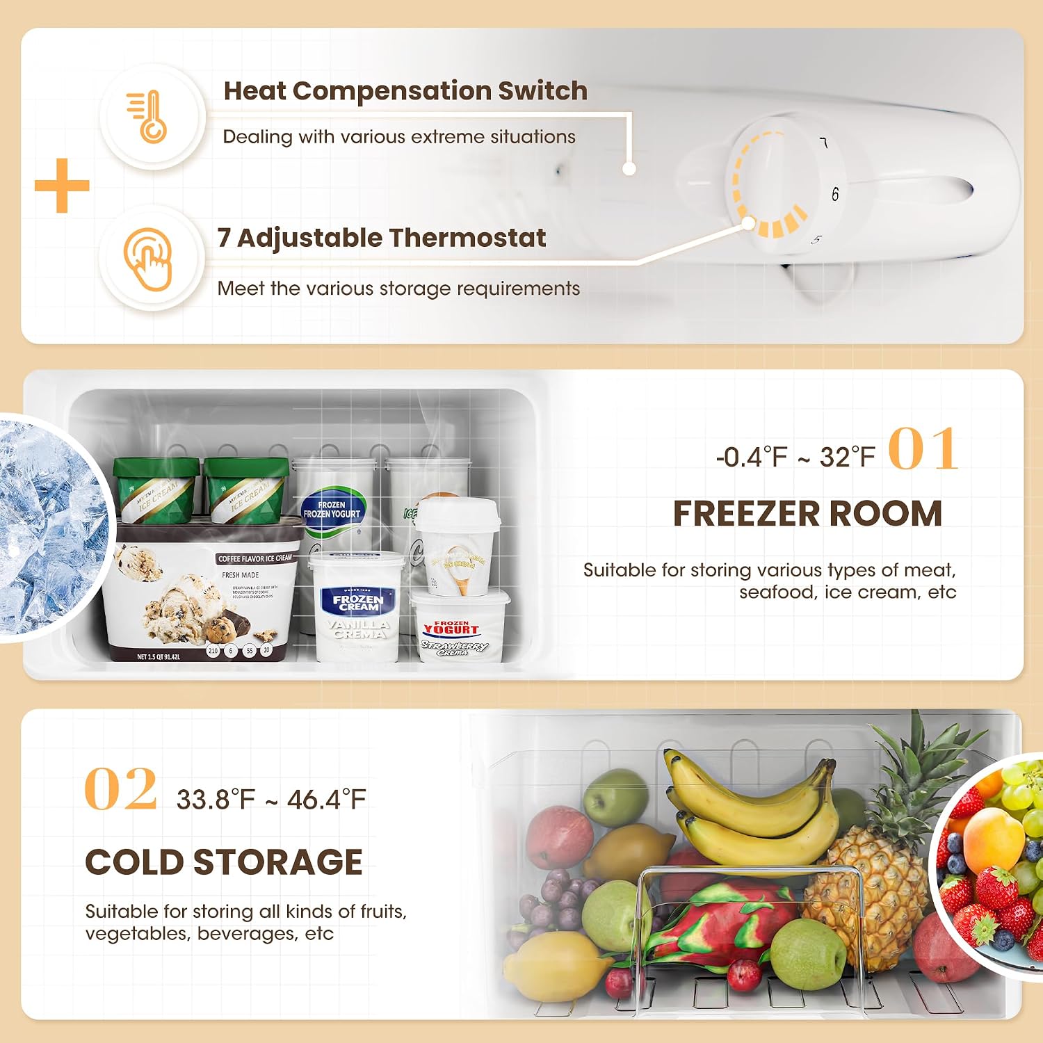 Congelatore Frigorifero da 3,6 - Ice Bucket Silver recensione e prezzo