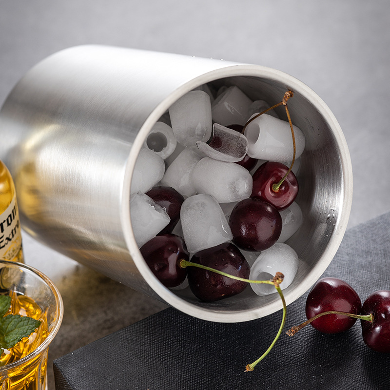 Raffreddatore per vino da tavo - Ice Bucket Silver recensione e prezzo