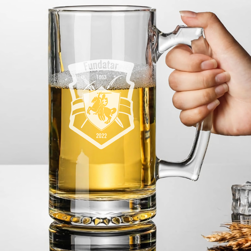 Bicchiere da birra personalizz - Beer Mug Handled recensione e prezzo