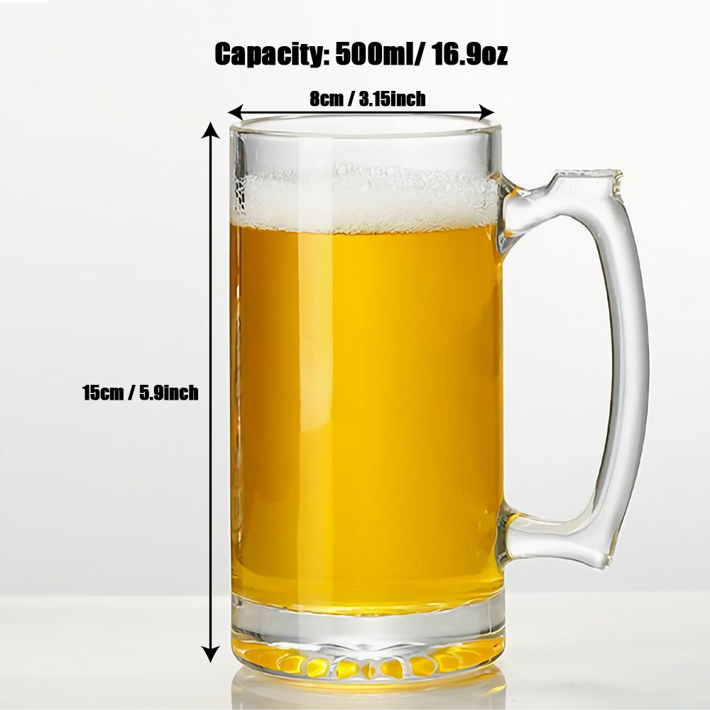 Bicchiere da birra personalizz - Beer Mug Handled recensione e prezzo