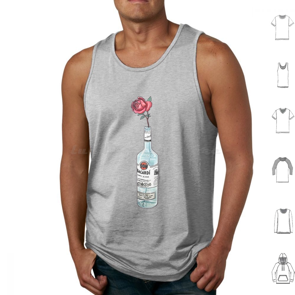 Canotte con Grafica Floreale R - Beer Wine Gin recensione e prezzo