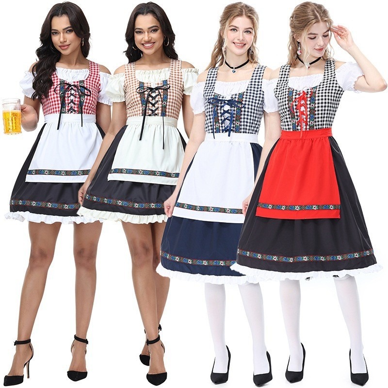 Costume Dirndl bavarese tedesc - Beer & Wine Downtown recensione e prezzo